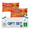 Salutem Vita Spicy Jalapeno Bean and Cheese Chimichangas, Frozen Mexican Food Gift Set Pack of 2 view 1