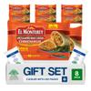 Salutem Vita Spicy Jalapeno Bean and Cheese Chimichangas, Frozen Mexican Food Gift Set Pack of 8 view 1