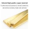 Brass Plate H59 Brass Bar Solid Metal Strip Thickness 15-19Mm Brass Flat Strip(15x40x500mm) view 3