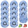 14 Pack Spin Mop Replacement Heads, Only Fit for RinseClean 2-Tank System, 100% Microfiber Spin Mop Refill Head,Spinning Mop Head Replacement for Floor Cleaning view 1