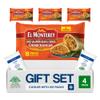 Salutem Vita Spicy Jalapeno Bean and Cheese Chimichangas, Frozen Mexican Food Gift Set Pack of 4 view 1