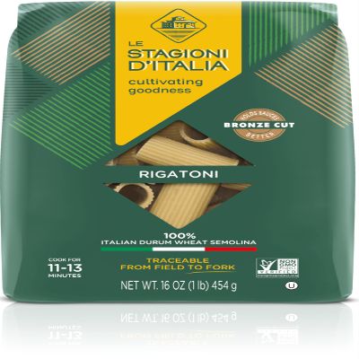 Le Stagioni D I Talia Pasta Rigatoni Wheat Semolina 16 oz (Pack of 12)