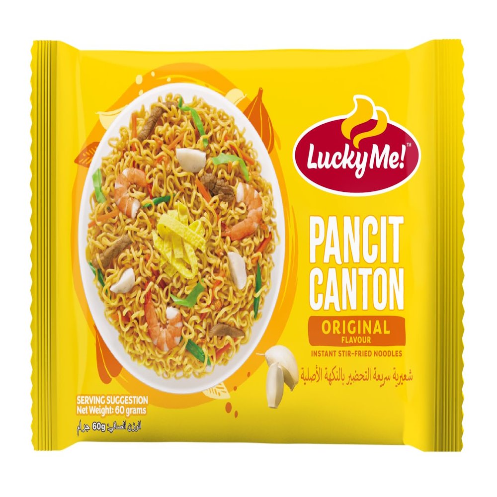 Lucky Me Noodles Original 6 Pack 12.7 oz (Pack of 12)