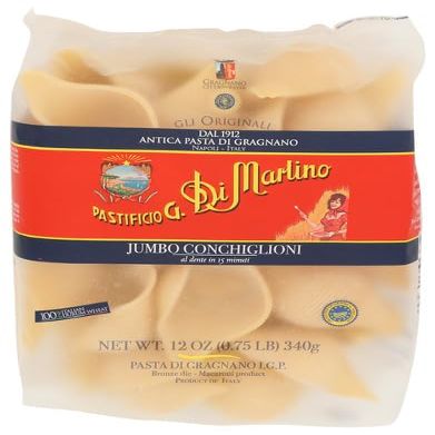 Di Martino Pasta Conchiglioni Jumbo 12 oz (Pack of 6)