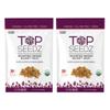 Top Seedz Certified Organic Gluten Free Vegan Sweet Heat Roasted Seeds | 2-Pack | 6 Ounces | Made of Shelled Sunflower & Pumpkin Seeds, Maple Syrup, Cayenne, and Extra Virgin Olive Oil view 1