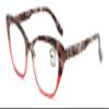 V.W.E. Women Cateye Blue Blocker Reading Glasses - UV Protection Reader with Anti-Reflective Lens Eye Strain Relief (Tortoise/Red, 1.25, x) view 1