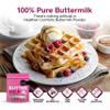 Healthier Comforts Premium Cultured Buttermilk Powder | Kosher, Gluten Free, Non-GMO | Pancakes, Biscuits, Salad Dressing, Baking Supplies | Made in USA (12oz) view 2