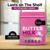 Healthier Comforts Premium Cultured Buttermilk Powder | Kosher, Gluten Free, Non-GMO | Pancakes, Biscuits, Salad Dressing, Baking Supplies | Made in USA (12oz) view 3