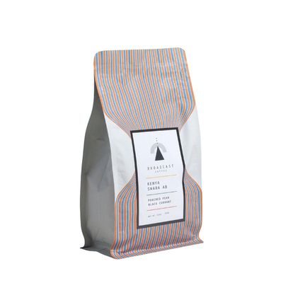 Kenya Swara AB - Roasted by Broadcast Coffee Roasters - Freshly Ground Coffee - 5 Pound Bag