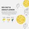 Cucina Fruits & Passion Biodegradable Concentrated Liquid Dish Soap Detergent 16.9 Ounces - 2 Pack (Sea Salt and Amalfi Lemon) view 2