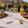 Punch Studio 30-Count Disposable Paper Decorative Cake/Cocktail Party Napkins, 5" Square, Best Day view 2