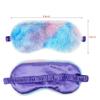 1 Pack Sleep Mask, Eye Shade, Fur Blinkfold, Soft Plush Eye Sleeping Mask for Women, Men, Kids, Boys, Girls (Mixcolor2) view 2
