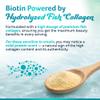 Biotin Collagen & Keratin Hair, Skin & Nails Vitamins, 45,000 MCG Vitamin Complex (A, B1, B2, B3, B6, B7, C & E)Biotin for Hair Growth for Women & Men, Hair Vitamins-60 CapsulesMade in USA view 4