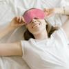 1 Pack Sleep Mask, Eye Shade, Fur Blinkfold, Soft Plush Eye Sleeping Mask for Women, Men, Kids, Boys, Girls (Rose) view 4