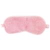 1 Pack Sleep Mask, Eye Shade, Fur Blinkfold, Soft Plush Eye Sleeping Mask for Women, Men, Kids, Boys, Girls (Pink) view 1