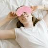 1 Pack Sleep Mask, Eye Shade, Fur Blinkfold, Soft Plush Eye Sleeping Mask for Women, Men, Kids, Boys, Girls (Pink) view 4