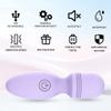 KELITE Personal Back Massager - Handheld Waterproof & Rechargeable Massager - 10 Patterns VibrationMassage - Perfect for Travel Relaxation, Relieves Back, Legs Muscles (Purple) view 2