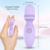 KELITE Personal Back Massager - Handheld Waterproof & Rechargeable Massager - 10 Patterns VibrationMassage - Perfect for Travel Relaxation, Relieves Back, Legs Muscles (Purple) view 4