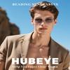 Hubeye Photochromic Progressive Reading Glasses for Men and Women Ultralight Flexible Anti-Blue Light ReadersClear+Black+Orange+2.5 view 2