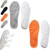 Auosxny Footstr Insoles, 2025 New Footstr Breathable Soft Foam Shoe Insole 4d Breathable Soft Foam Shoe Insole,Men Women Orthopedic Shock Absorption Insoles(Gray+Orange,3Y-4Y) view 1