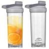2Pcs Shaker Bottles for Protein Mixes, 700ml BPA & Phthalate-Free Shaker Bottle with Sturdy Screw Lid, Leakproof Cup for Protein Shakes & Pre Workout Bottle view 4