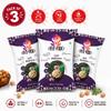 FIT FOX Just Makhana, Pack of 3 (50g Each) | Roasted Fox Nuts (Lotus Seeds) | Lightly Salted & Roasted in Olive Oil | Gluten-Free, Vegan, Plant-Based Healthy Snack. Variety Available in 12 delicious flavors. view 3