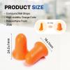 NORTHSKY Olympia 200 Pairs Foam Earplugs, Soft, Comfortable, with Effective Noise Reduction NRR of 32 dB, Bell Shape, Slow Rebound, Cordless, Snoring, Studying, Manufacturing view 2