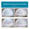 Mosquito Net, Bed Canopy Pop Up Foldable Easy to Setup with Bottom Anti Mosquito Bites for Bed Camping Travel Home Outdoo(4,1.2 * 2m) view 3