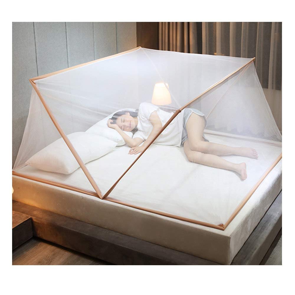 Folding Mosquito Net Tent for Bed Anti-Mosquito Cover for Adults Trip, Folding Portable Home and Travel Outdoor Mosquito Net(1,80 * 190 * 80cm)