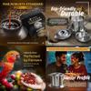 Birdee Vietnamese Coffee Gift Set - 12 Ounce 100% Robusta Ground & 12 Ounce Stainless Steel Phin Filter, Meets Fine Robusta Standard, Ideal for Strong Coffee Lovers, Bold, Smooth Hand Picked view 3