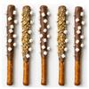 Chocolate-Covered Smores Pretzel Rods 16 Pack | Individually Wrapped, Made-to-Order, Crunchy Pretzels Dipped in Milk Chocolate with Mini Marshmallows & Graham Cracker Crumbs view 1