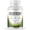 DigestiStart Natural Digestive Supplement with Wild Yam, Poria Cocos & Bacopa Monnieri Made in USA, Non-GMO, Easy-to-Take - 30 Capsules, 1 Month Supply view 1