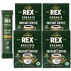 Rex Coffee Organic Fairtrade Decaf Instant Coffee Sticks, 100 Count view 1