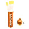 Drink Safe On-The-Go Drink Safety Test Kit Instant Results, Discreet Keychain Case (3 Tests)(Orange) view 2