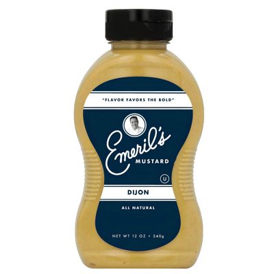Emeril Lagasse Gourmet Mustard - Dijon, Jalapeo & Sweet Spicy - 12 oz Premium All Natural Mustard Sauce (Single/Pack of 1, Dijon)