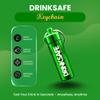 Drink Safe Keychain 3 Drink Safety Test Strips in Waterproof Case Portable Beverage Screening Kit with Instant Results (Green) view 4