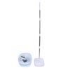 NineLife Basics Spin Mop and Bucket, 360 Degree Rotating Self Wringing Square Mop Floor Cleaner with Self Separation Dirty and Water System Spin for and Bucket Set view 2