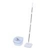 NineLife Basics Spin Mop and Bucket, 360 Degree Rotating Self Wringing Square Mop Floor Cleaner with Self Separation Dirty and Water System Spin for and Bucket Set view 4
