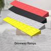 0.4-4in Ramps Lawn Mower Threshold Ramp for Wheelchairs, Plastic Non-Slip Rise Driveway Ramp, Portable Curb Sidewalk Ramps for Home(Yellow,100x22x10cm) view 2