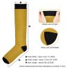 Compression Socks Women and Men, 20-30mmHg, Best for Nurses, Travel, Pregnancy Gold Enrod Yellow view 4