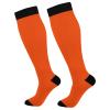 Compression Socks Women and Men, 20-30mmHg, Best for Nurses, Travel, Pregnancy Orange Red view 1