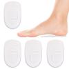 2 Pairs Gel Silicone Heel Pads, Shoe Inserts Support Cushion Heel Cups for Heels Pain Relief, Plantar Fasciitis, Heels Pain Achilles Tendonitis Relief, Cushioned Support for Women Shoes (4 Pcs) view 1