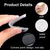 2 Pairs Gel Silicone Heel Pads, Shoe Inserts Support Cushion Heel Cups for Heels Pain Relief, Plantar Fasciitis, Heels Pain Achilles Tendonitis Relief, Cushioned Support for Women Shoes (4 Pcs) view 2