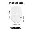 2 Pairs Gel Silicone Heel Pads, Shoe Inserts Support Cushion Heel Cups for Heels Pain Relief, Plantar Fasciitis, Heels Pain Achilles Tendonitis Relief, Cushioned Support for Women Shoes (4 Pcs) view 3