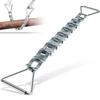 33" Steel Pipe Descaler DS12 for 3"-12" Pipes with 2" of Clearance around, Zinc-Plated Steel Pipe Descaling Tool for Removing Scale, Dirt, and Corrosion from Pipe Surface view 1