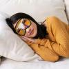Abstract Antelope Head Ultimate Eye Mask for Sleeping, Soft and Comfortable Eye Mask, Relaxing Zero Pressure Night Blindfold. view 2
