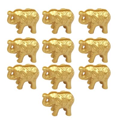 10pcs Sturdy Resin Table Card Holders Delicate Gold Resin Table Card Holders For Elegant Dining And Event Use Wedding Place Clip