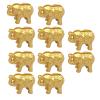 10pcs Sturdy Resin Table Card Holders Delicate Gold Resin Table Card Holders For Elegant Dining And Event Use Wedding Place Clip view 3