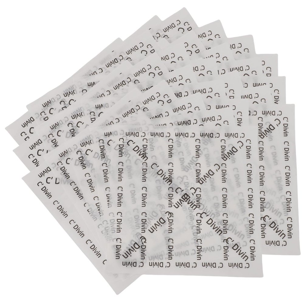 500 Sheets Sandwich Paper Wraps, Grease Proof Non Stick Food Wrapping Paper Basket Liners Burger Wrappers for Frying Baking Foods 18cm x 18cm (White Letters)