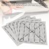 500 Sheets Sandwich Paper Wraps, Grease Proof Non Stick Food Wrapping Paper Basket Liners Burger Wrappers for Frying Baking Foods 18cm x 18cm (White Letters) view 3